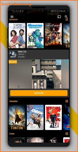 MoviePlus - Watch free full HD movies and Cinema screenshot