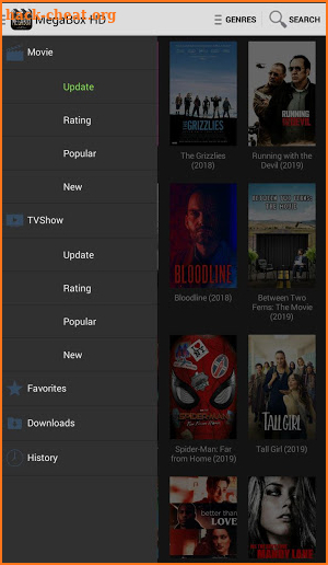 Movies & TV Shows Box screenshot