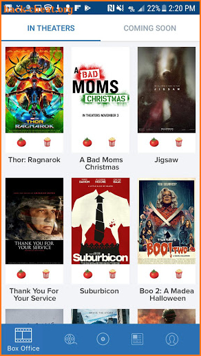 Movies by Flixster, with Rotten Tomatoes screenshot