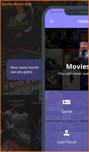 Movies - Quiz screenshot