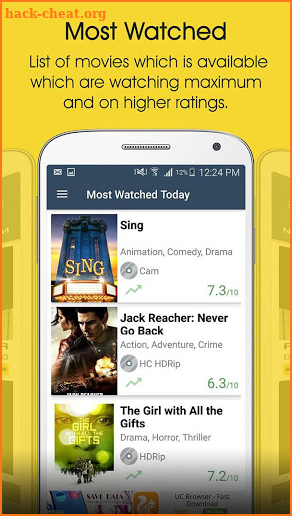Movies To Watch & TV screenshot