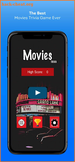 Movies Trivia Quiz Game screenshot