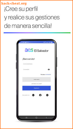 Móvil AES El Salvador screenshot