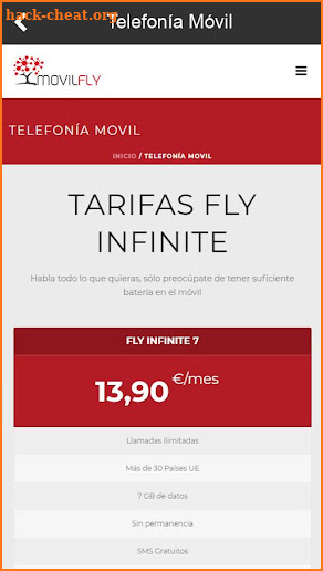 Movilfly screenshot