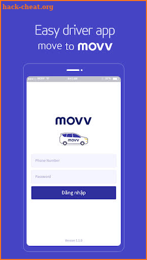 MOVV - Driver screenshot