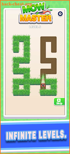 Mow Master - grass maze screenshot