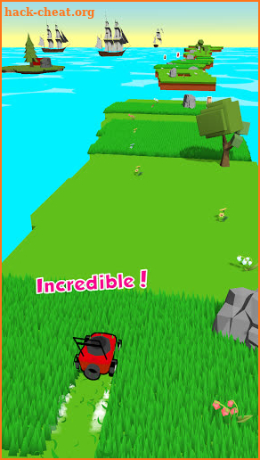 Mower Run 3D! screenshot