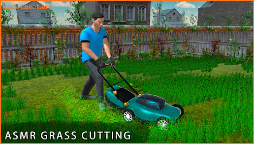 Mowing Simulator Grass Cutting screenshot