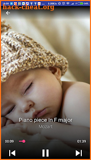 Mozart Baby Sleep screenshot