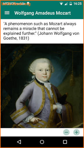 Mozart Geburtshaus TextGuide screenshot
