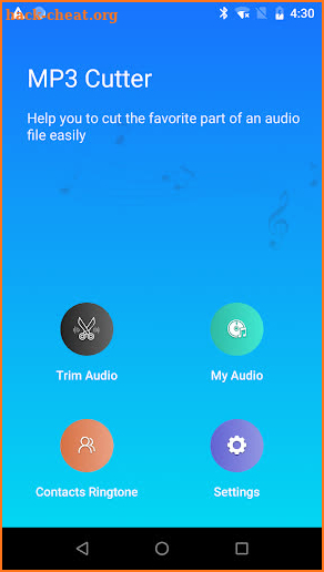 MP3 Cutter & Ringtone Maker - Audio Editor screenshot