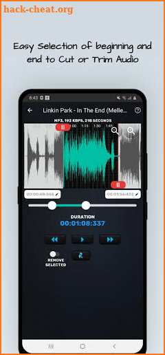 MP3 Cutter, Converter & Merger screenshot