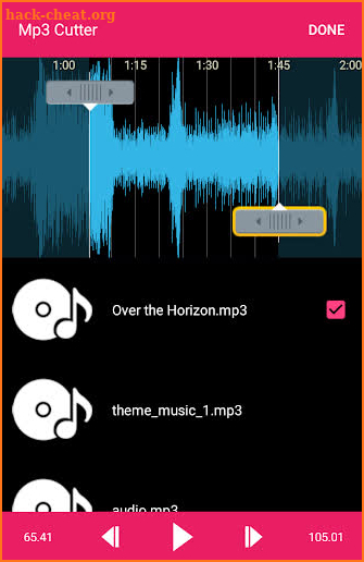 Mp3 Cutter - Sound Cutter - Ringtones Maker screenshot