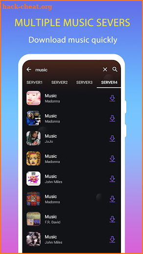 Mp3 downloader -Music download screenshot