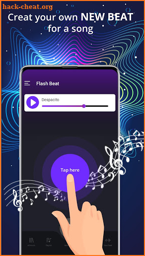 MP3 Flash - Strobe Light Follow Music Beat screenshot