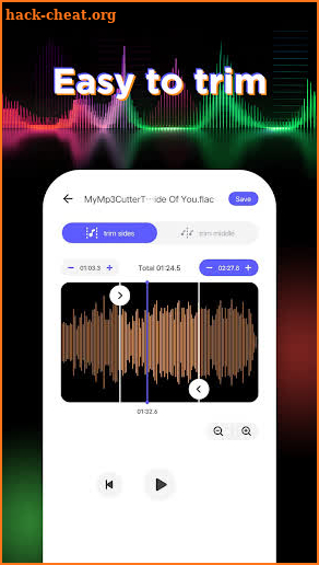 MP3 Melody Cutter screenshot