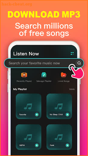 MP3 Music Download screenshot