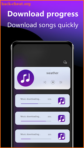 MP3 music downloader & player screenshot