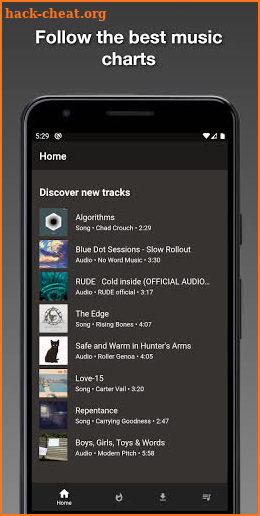 Mp3 Music Downloader - Free legal cloud music screenshot