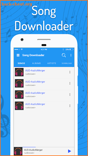 Mp3 music downloader free-Mp3 song downloader screenshot