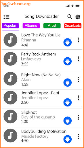 Mp3 music downloader - Free song downloader screenshot