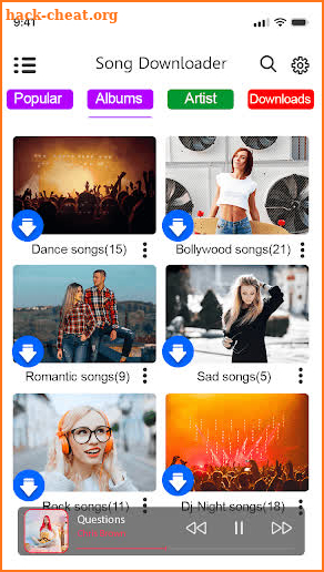 Mp3 music downloader - Free song downloader screenshot