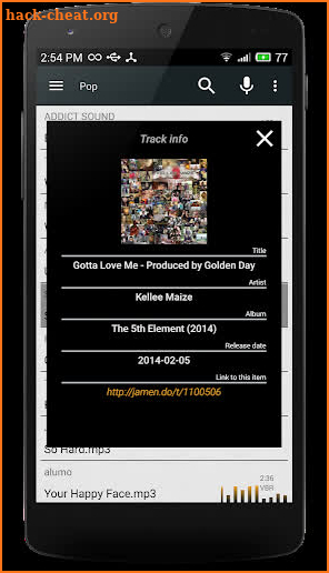 MP3 Music Downloader - Jamendo screenshot