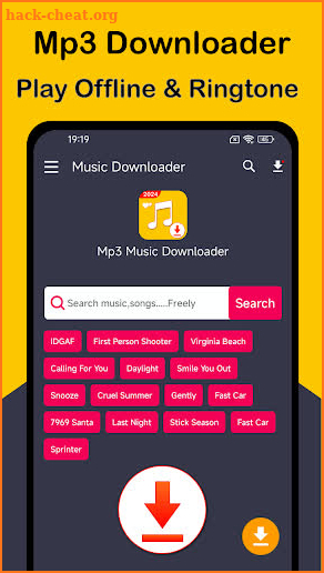 Mp3 Music Downloader + Player screenshot