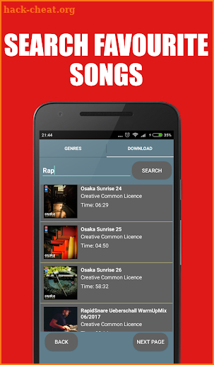 Mp3 Music Downloader Player screenshot