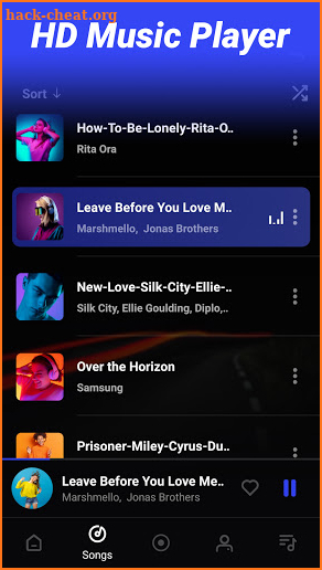 mp3, music player screenshot