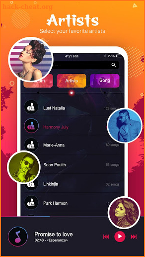 Mp3 player - Music player, Equalizer, Bass Booster screenshot