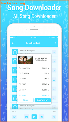 MP3 song downloader-Download free music screenshot