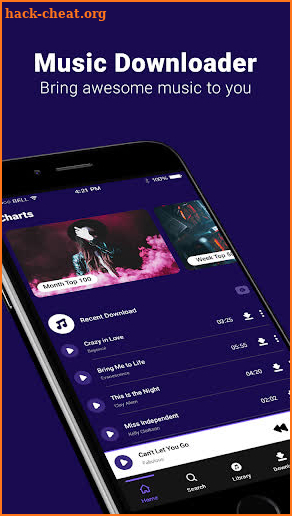 Mp3 song downloader - Download Mp3 Music screenshot