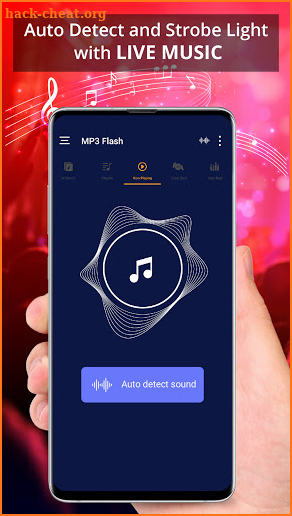 MP3 Strobe Light - Music Flashlight screenshot