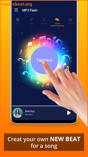 MP3 Strobe Light - Music Flashlight screenshot