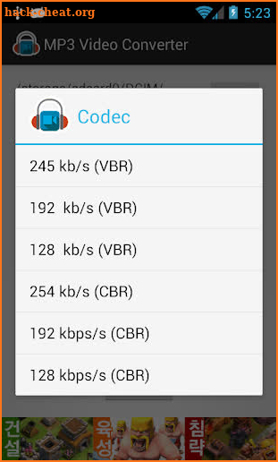 MP3 Video Converter screenshot