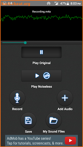 Mp3, WAV Noise Reducer~ Noise Free Audio Converter screenshot