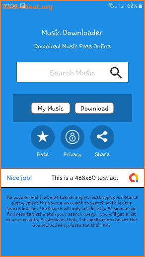 MP3Music - Free MP3 Downloads screenshot