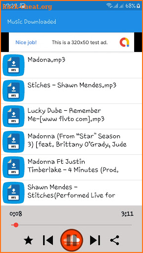 MP3Music - Free MP3 Downloads screenshot