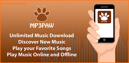 mp3paw music screenshot