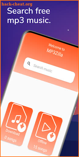 MP3Zilla - mp3 music downloader screenshot
