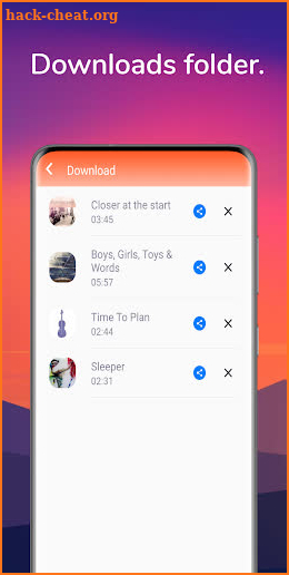 MP3Zilla - mp3 music downloader screenshot