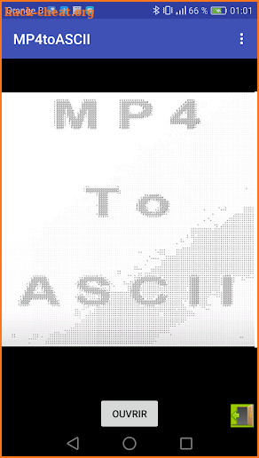 MP4 to ASCII screenshot