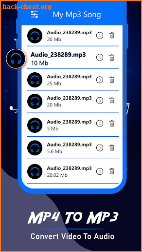 MP4 to Mp3 Convert Video To Audio screenshot