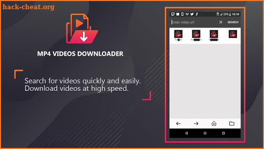 Mp4 video downloader - Download video mp4 format screenshot