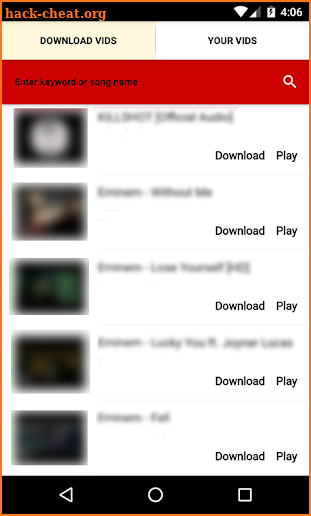 Mp4 Video downloader : play & download music screenshot