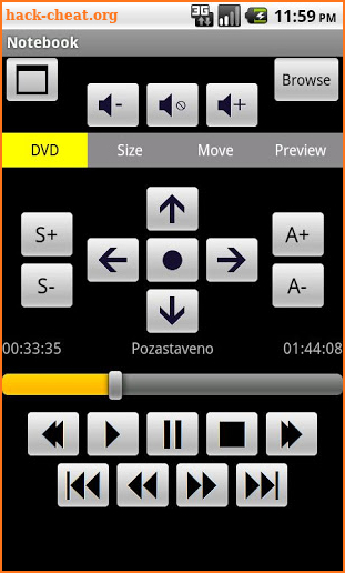 MPC-HC Remote Control PRO screenshot