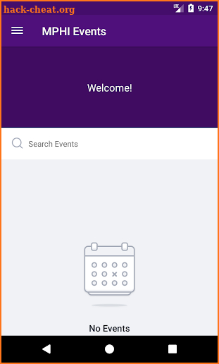 MPHI Event Services screenshot