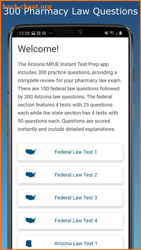 MPJE Arizona Test Prep screenshot