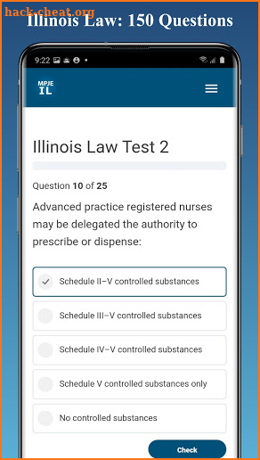 MPJE Illinois Test Prep screenshot